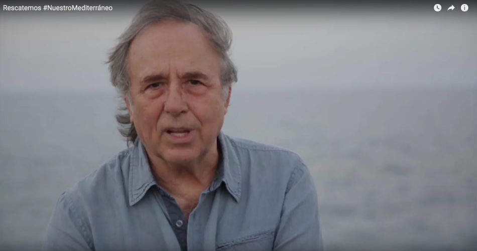 Serrat se une a CEAR para reclamar el fin de las muertes en el Mediterráneo