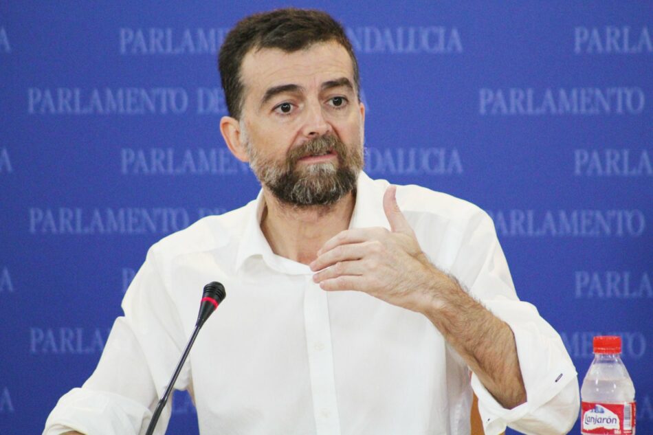 Antonio Maíllo en el Parlamento de Andalucía: «La alternativa debe conformarse al minuto siguiente de que Rajoy vuelva a ser rechazado mañana»