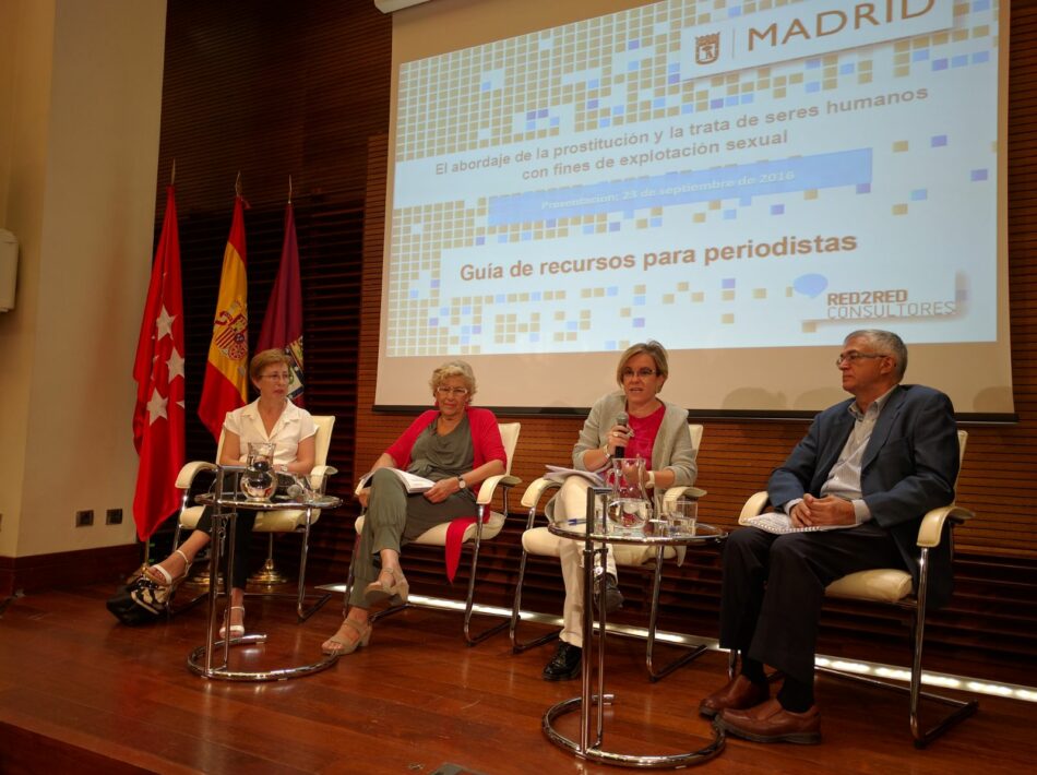Guía del Ayuntamiento de Madrid sobre tratramiento informativo de la prostitución