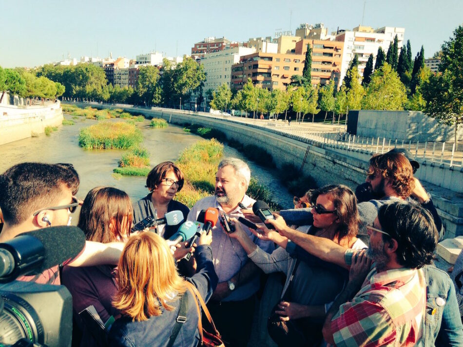 El Ayuntamiento de Madrid y Ecologistas en Acción presentan las primeras medidas para hacer del Manzanares un río de verdad