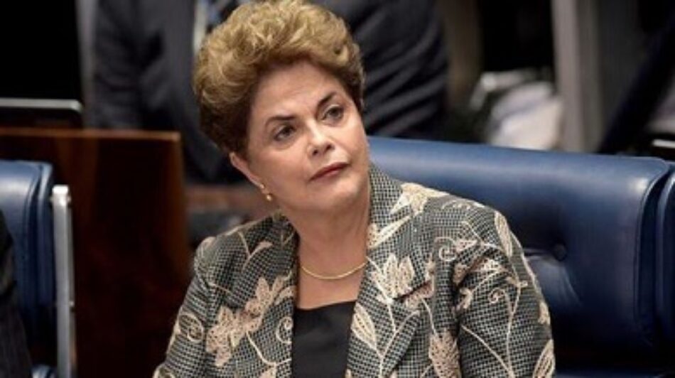 Dilma Rousseff: Lucharé incansablemente por restablecer la democracia