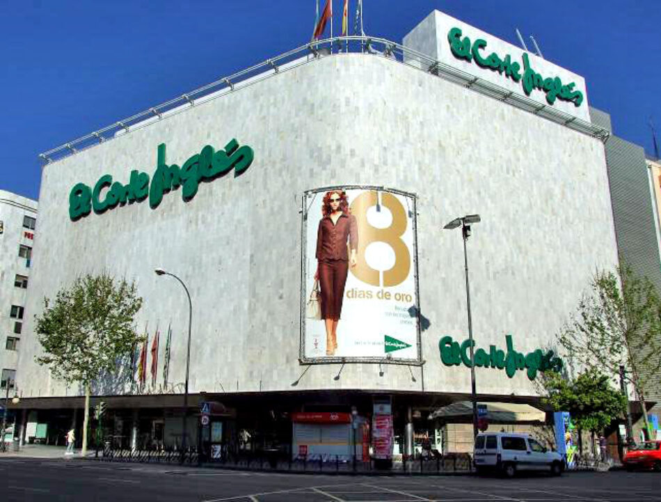 El eufemismo mediático hacia «unos grandes almacenes”, El Corte Inglés