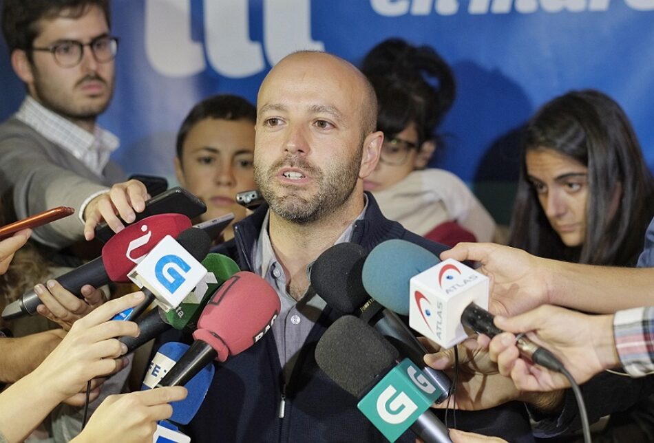 Luís Villares valora o resultado electoral de En Marea