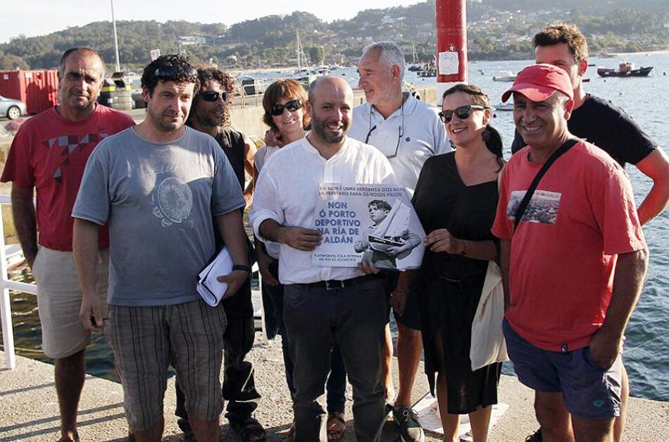 Luís Villares: “Queremos unha mar viva na que sexan compatibles todos os intereses e todos os valores da ría, ambiental, social e económico”