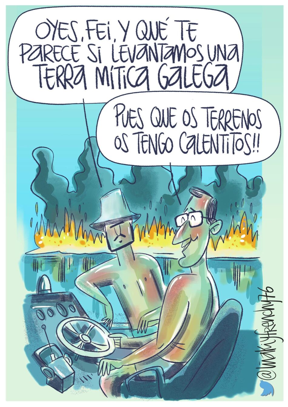 especulación,narcos,incendios…y cintas de video