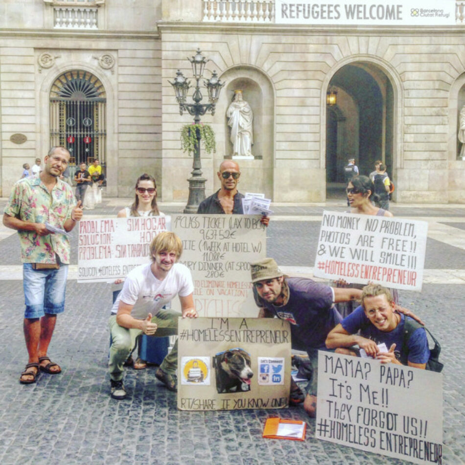 La Diada de los Sin Techo de Barcelona