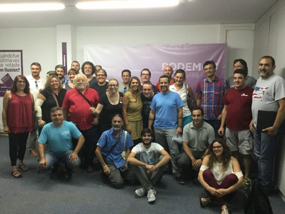 Podemos inicia el nuevo curso político en la provincia de Sevilla