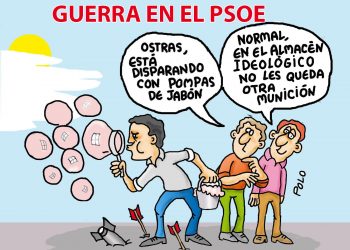 Guerra en el PSOE