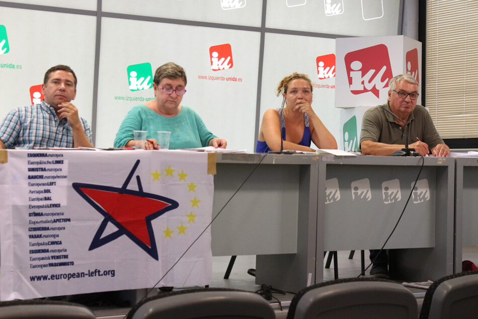 El PIE participó en la Universidad de Verano del PCE en Madrid para debatir de la izquierda europea y la crisis de la UE