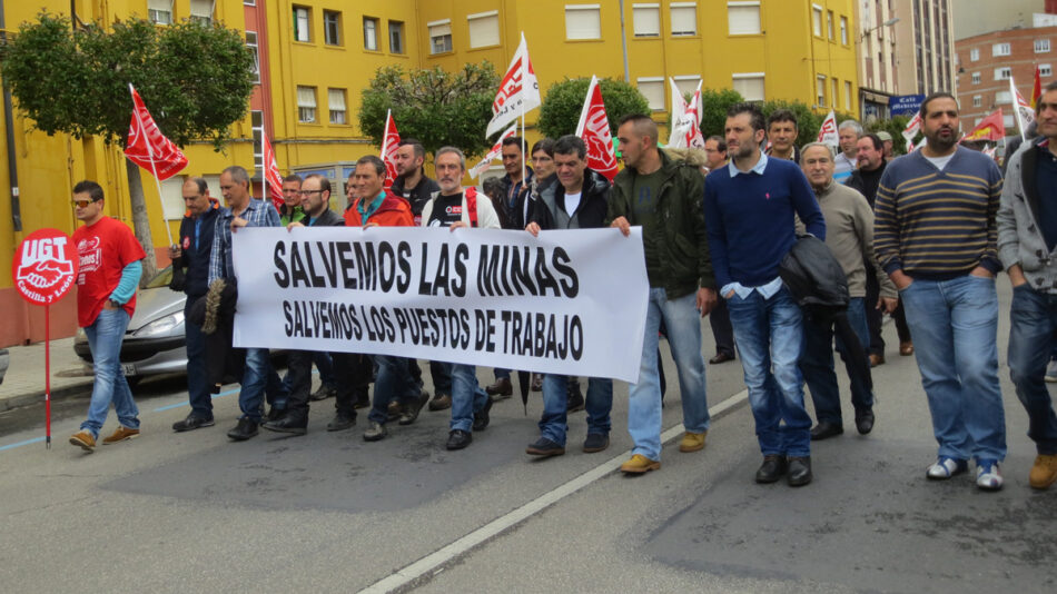 El PCE con los trabajadores de UMINSA y Endesa: «Por unas mineras y eléctricas públicas»