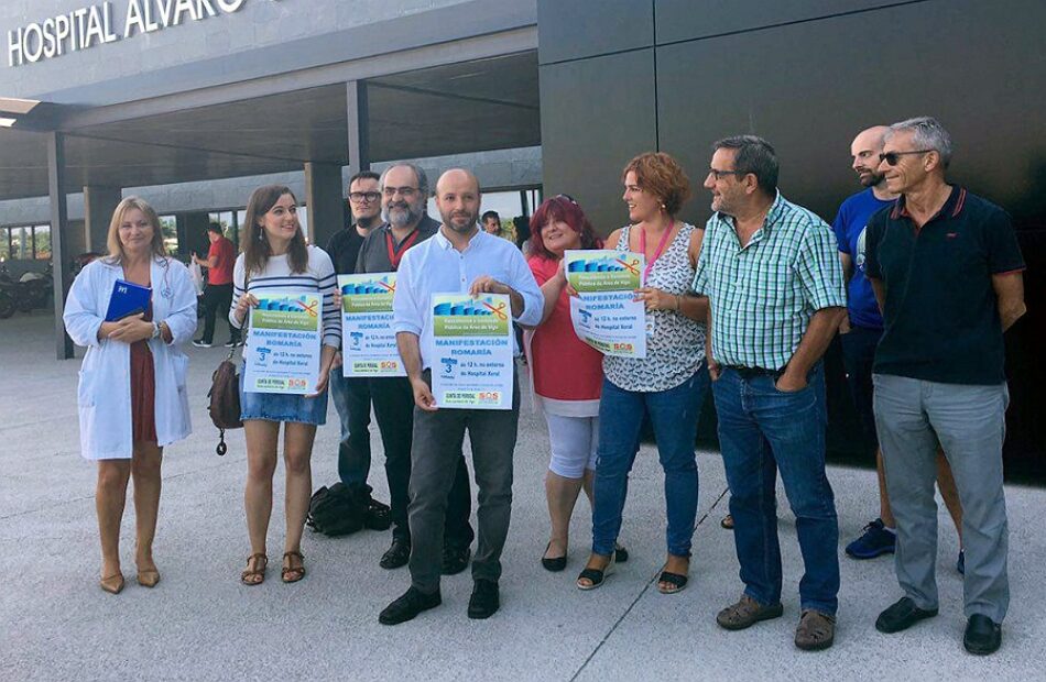 Luís Villares: “Feijóo dinamitou a sanidade pública galega causando moitísimo sufrimento á xente”