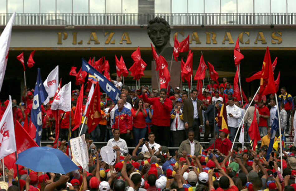 Pueblo venezolano se movilizó en defensa de la paz y logros de la Revolución Bolivariana