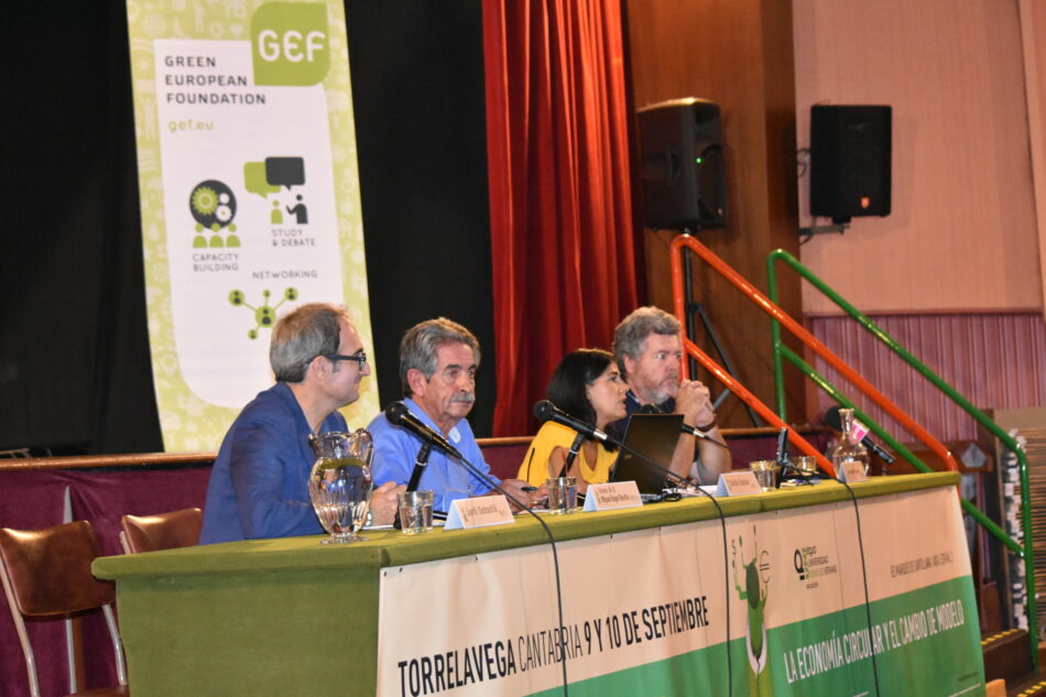 La ecología política se reúne en Cantabria para debatir sobre el necesario cambio de modelo y la economía circular