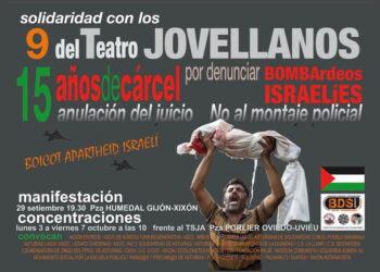 Asturias: Movilizaciones contra la represión a la solidaridad con el pueblo palestino