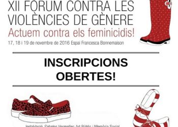 XII Fòrum contra les Violències de Gènere