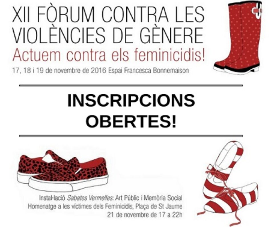 XII Fòrum contra les Violències de Gènere