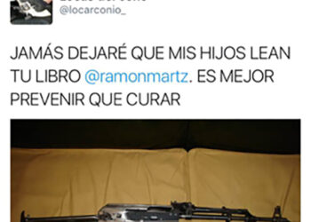 Arcópoli denuncia nuevas amenazas de muerte por la red social Twitter