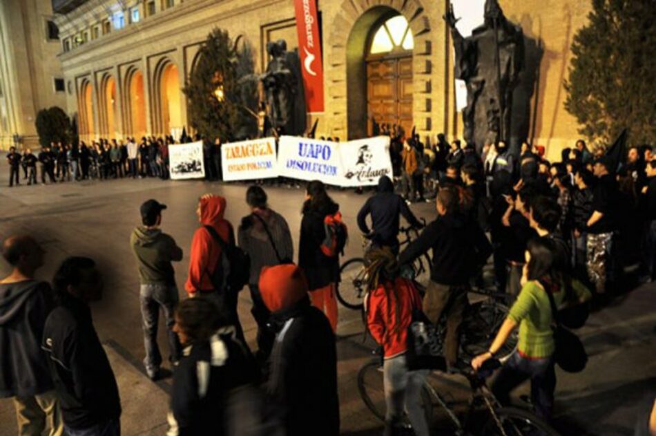 Sindicato policial demanda a joven del Sindicato de Estudiantes de Izquierda de Zaragoza y a Izquierda Diario por “calumnias e injurias” a la UAPO