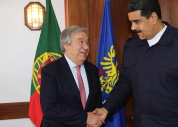 Maduro se reúne con el nuevo secretario general de la ONU