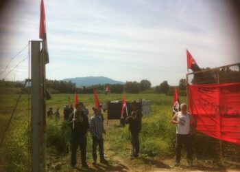 Dos sindicalistas de CGT imputados por la ocupación de la finca en Pizarra