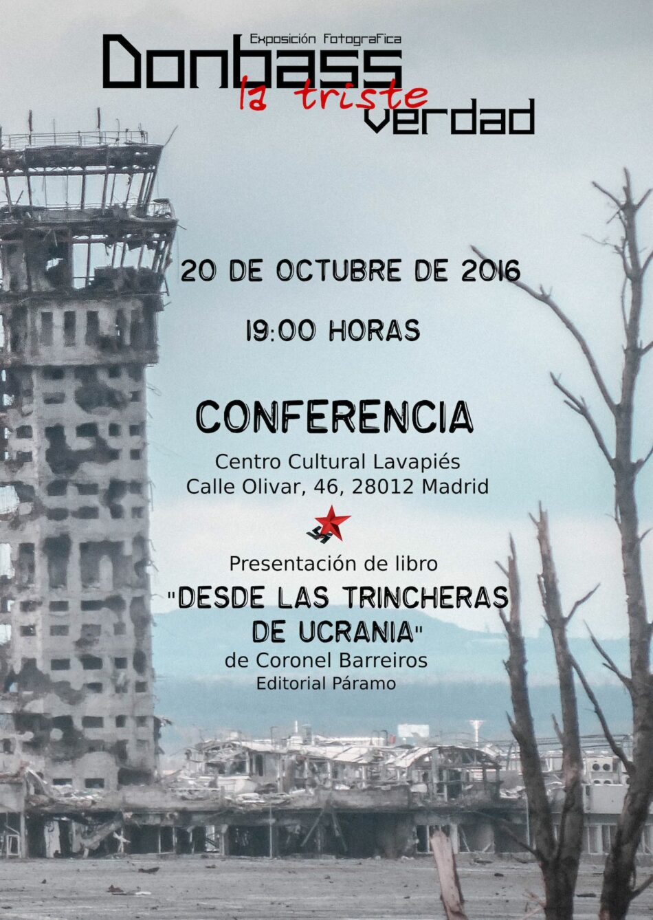 Conferencia y presentación de ‘Desde las trincheras de Ucrania’