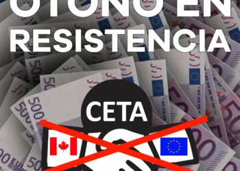 La CGT llama a participar en las manifestaciones contra el TTIP y el CETA  que se celebran el 15 de octubre en las principales ciudades españolas