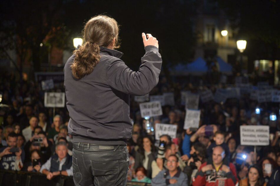 Pablo Iglesias llama a la movilización popular para luchar contra la pobreza energética