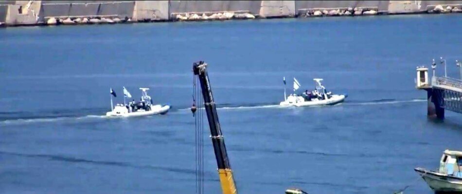 El velero Zaytouna ha sido asaltado a las 16h en aguas internacionales