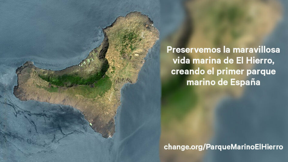 Más de 10.000 firmas a favor del Parque Nacional marino de El Hierro en 5 días