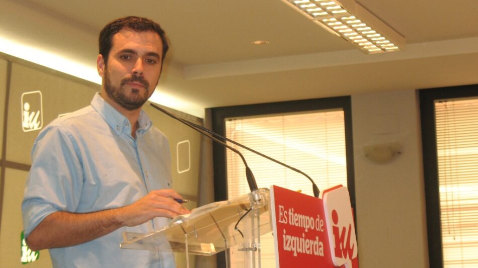 Garzón pide a los/as votantes de izquierdas “no caer en la frustración” y asegura que “es el momento de Unidos Podemos” para “canalizar las ganas de cambio”