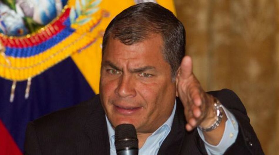 Correa denuncia intentos de sabotaje a relaciones Ecuador-Irán