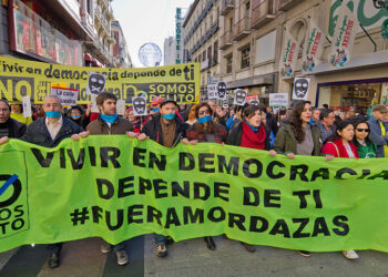 La Ley Mordaza sanciona a No Somos Delito