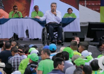 La Alianza País de Rafael Correa oficializa a Lenín Moreno como candidato a la presidencia de Ecuador
