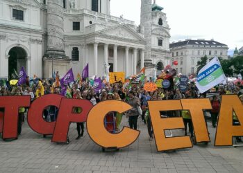 Las movilizaciones contra el CETA continúan a pesar del acuerdo belga