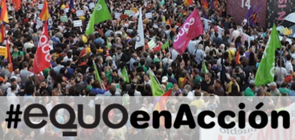 Juantxo López de Uralde presenta su candidatura a la reelección como coportavoz de EQUO en su Tercera Asamblea Federal como parte del equipo “EQUO en Acción”