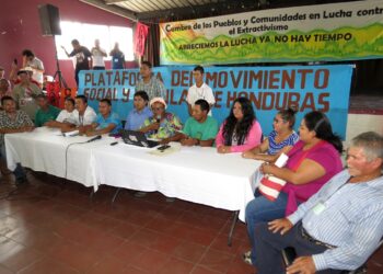 Honduras Cumbre del movimiento social y popular hondureño contra el extractivismo superó todas las expectativas