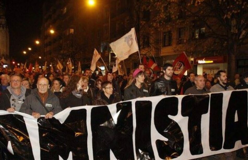 Miles de manifestantes gritaron en Bilbao “Amnistía ya” para los presos y presas vascas