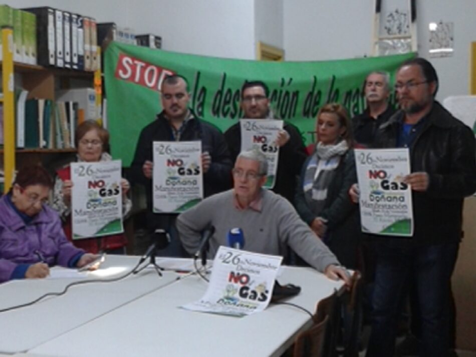 La Plataforma Salvemos Doñana convoca una manifestación multitudinaria en El Rocío contra el proyecto industrial de Gas Natural Fenosa en Doñana