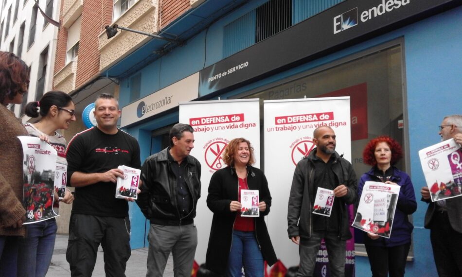 El PCE presenta su campaña ‘en defensa de un trabajo y una vida digna’
