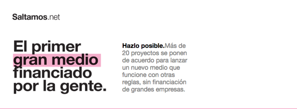 Más de 20 proyectos comunicativos se lanzan a crear un nuevo medio de comunicación