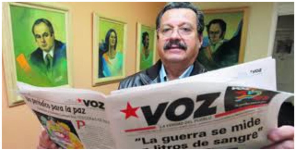 Carlos Lozano Guillén (Partido Comunista Colombiano): S.O.S la paz en peligro