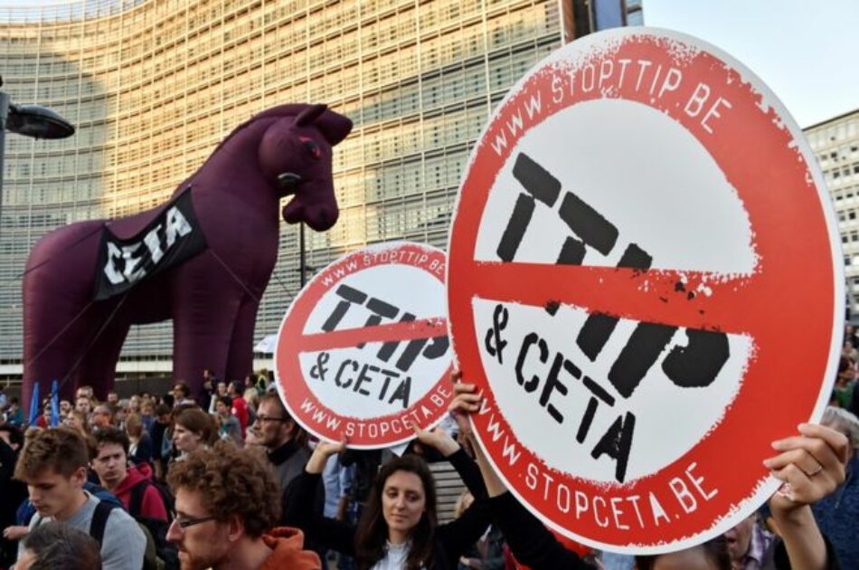 El Parlamento Europeo insiste en acelerar la aprobación del CETA