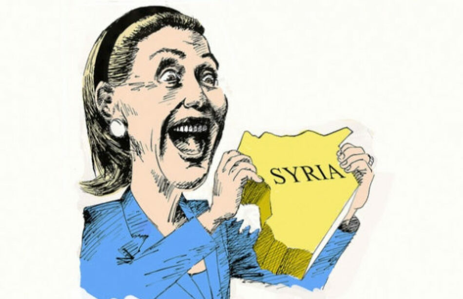 Derrota de Clinton aborta sus planes de guerra contra Siria