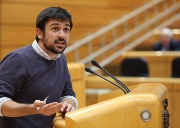 Ramón Espinar pregunta a Mariano Rajoy por la viabilidad del actual sistema de pensiones en la Sesión de Control al Gobierno del Senado