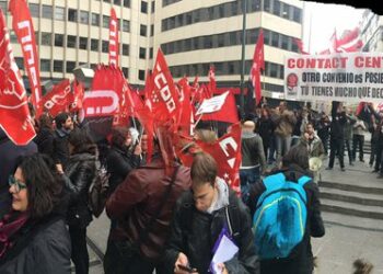 Los trabajadores del Contact Center (antes llamado Telemarketing) hoy están de huelga de 24 horas