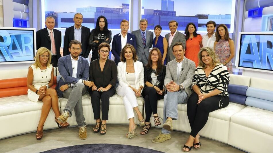 Los magazines de TV suspendidos en violencia machista