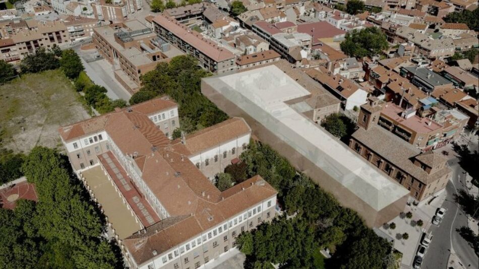 El proyecto de un gimnasio impulsado por una entidad religiosa pone en riesgo el casco antiguo de Hortaleza