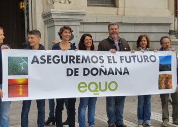 El diputado López de Uralde anima a manifestarse para impedir que Doñana se convierta en almacén de gas