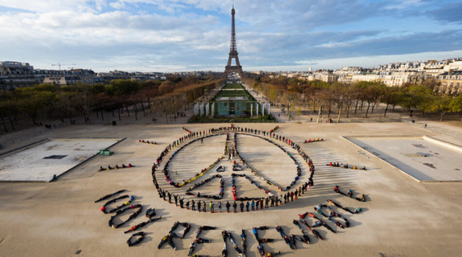 Greenpeace aplaude la entrada en vigor del Acuerdo de París y destaca que supone el fin de la era de los combustibles fósiles