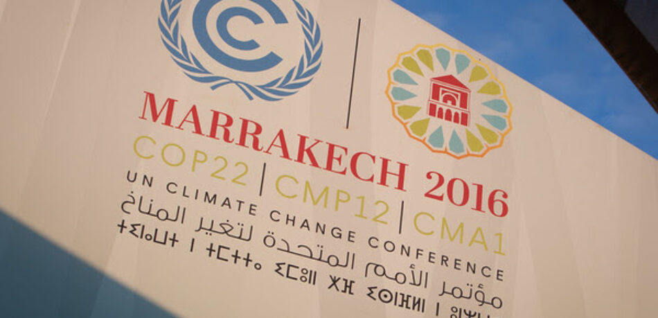 Greenpeace denuncia en la Cumbre del Clima de Marrakech que España abandona a los trabajadores y al medio ambiente al no abordar el fin del carbón